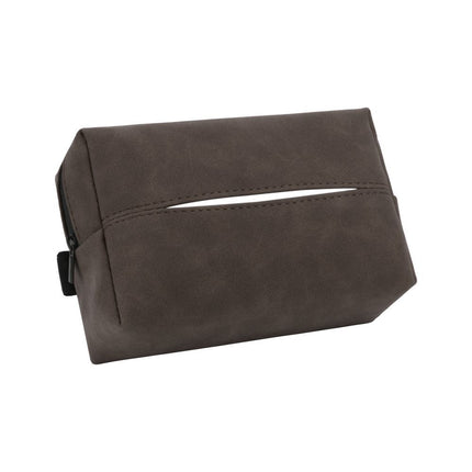 Car Tissue Box Suede Car Tissue Box Multifunctional Car Creative Hanging Bag Back Hanging Portable