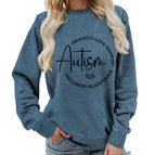 Gray blue (black font) / S
