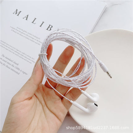 Headphone Wired Extension Cable 2m In-Ear Computer Host Round Hole Jack Mobile Phone Universal Headphone Cable Monitoring