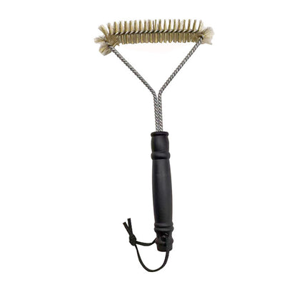 Cross-Border Stainless Steel Wire Barbecue Brush Outdoor Bbq Cleaning Grill Brush Barbecue Grill Grill Cleaning Brush Bird Cage Brush