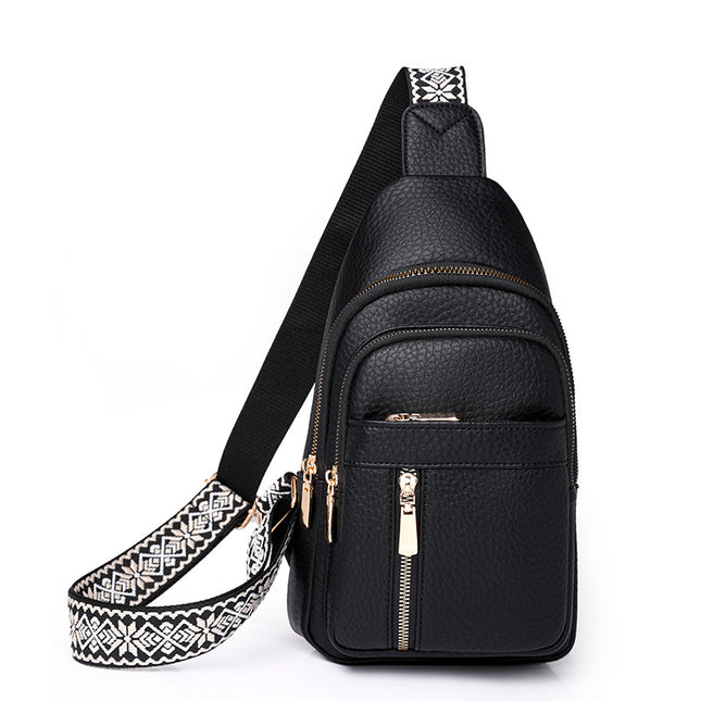 High-End Women's Bags 2025 New Retro Women's Bags Fashion Printed Shoulder Women's Bags Small Square Bags Crossbody Bags Chest Bags