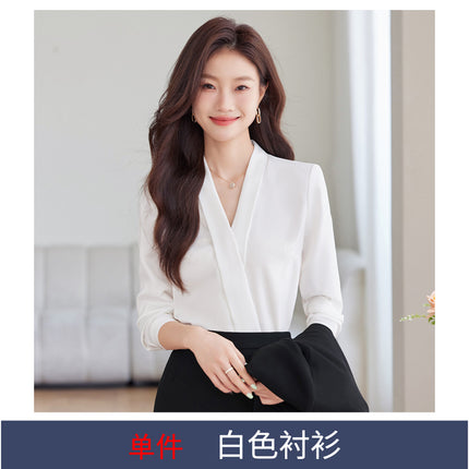 Suit suit Women's Autumn and Winter New Business Suit Jacket Medical Beauty Store Manager Broadcasting Workplace Interview Teacher's Tooling