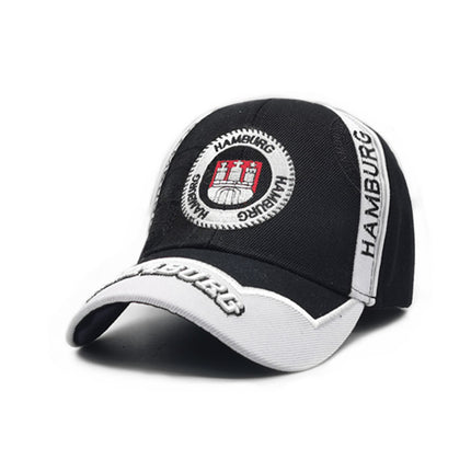 Men's baseball cap 3D embroidered peaked cap hat female outdoor sun hat sun protection hat Amazon cross-border hot sale