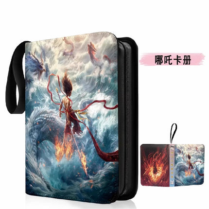 Nezha 2 Card Album Card Storage Album 3inch Card Collection Album Card Game Ao Bing Nezha the Magic Child Chaos Sea Card Album