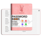 Deer head b6 index code book-pink