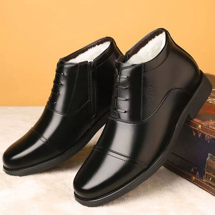 Special clearance men's cotton shoes men's thick cotton shoes antifreeze warm leisure middle-aged and elderly two cotton shoes special clearance