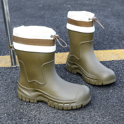 Wholesale Special Supply of New Rain Boots for Women, Korean Version, Cute Short-Tube Student Waterproof Rain Boots, Casual, Non-Slip and Wear-Resistant