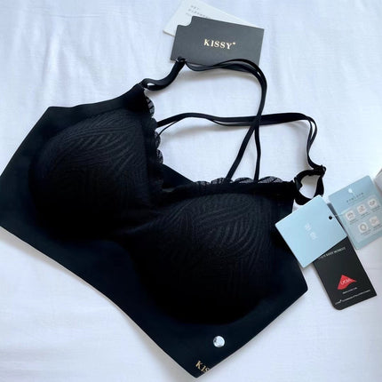 Kissy Series Underwear Traceless Push-up Vest Classic Sling-off Paramelia Non-rimless Bra
