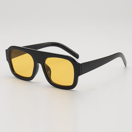 New Vintage Personalized Box Ocean Trendy Sunglasses Outdoor Travel Fashion Wear UV-resistant Sunglasses