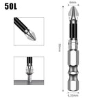 Anti-slip bit 50l one pack