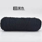 22 black * 8*20S * 500 (twist) * acrylic blend