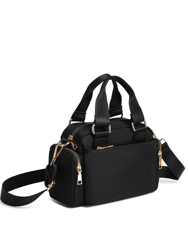 Factory Direct Sales, Cross-Border Supply, Korean-Style Nylon Waterproof Multi-Pocket Tote Crossbody Pillow Bag for Women, Versatile Business Use