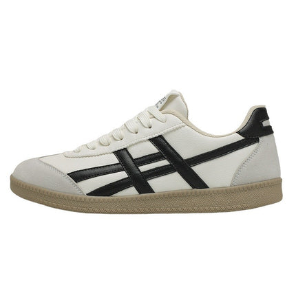 Brand Forrest Gump Men's Shoes Simple All-match Retro German Training Board Shoes Men's Non-slip Soft Sole Casual Sports Trendy Shoes