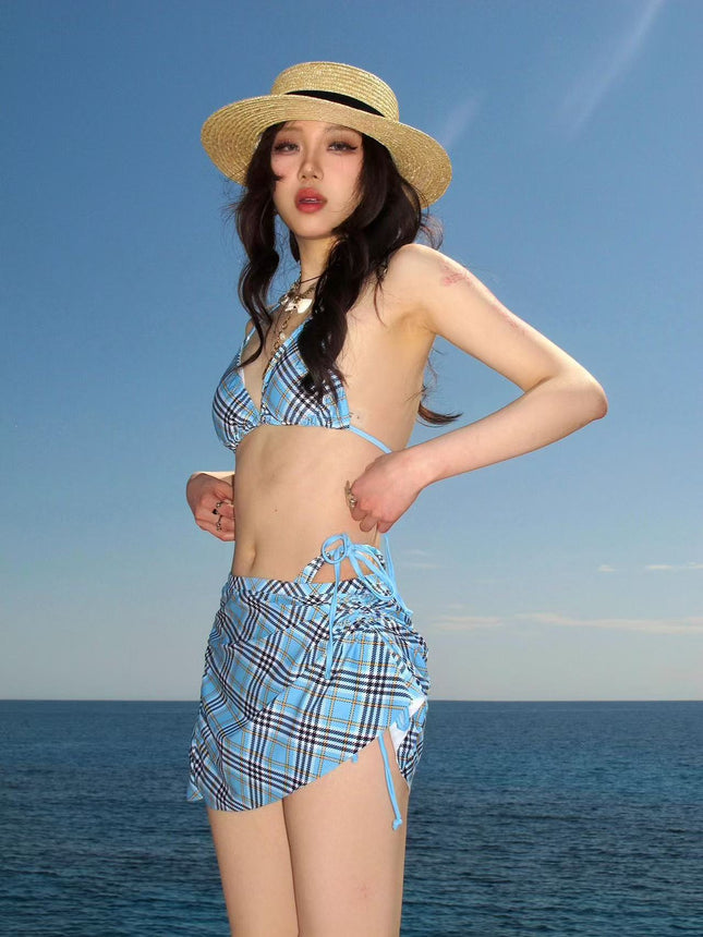 Source Manufacturer Split Bikini Sexy Swimsuit for Women with Small Breasts Push-Up Beach Resort Hot Spring Swimsuit for Women