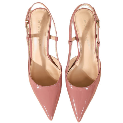 2025 New Summer Style Pointed Toe Stiletto Elegant High Heels Design Elegant Toe Sandals for Women with One-Line Buckle