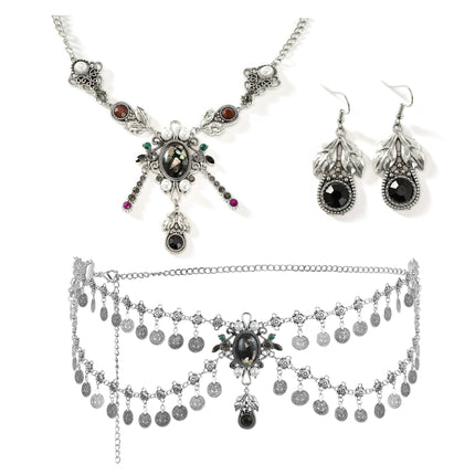 New alloy vintage tassel coins belly dance waist chain ladies gorgeous jewelry daily wear factory direct sales
