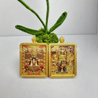 Manjushri bodhisattva (rabbit) / Single-shot glass-faced thangka