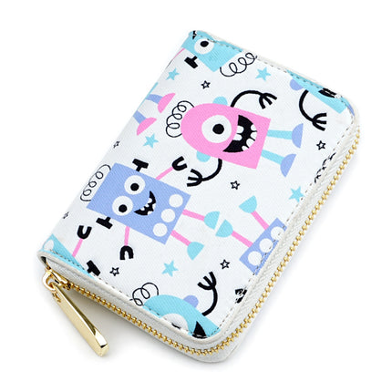 Japan Amazon Lotte New Women's Short Hand Coin Purse Coin Bag Saffiano Small Wallet Cloth