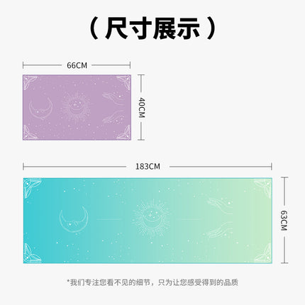 Yoga Hand Towel + Yoga Mat Towel Combination Travel Portable Anti-Dirty Anti-Slip Yoga Towel Quick-Drying Sports Towel