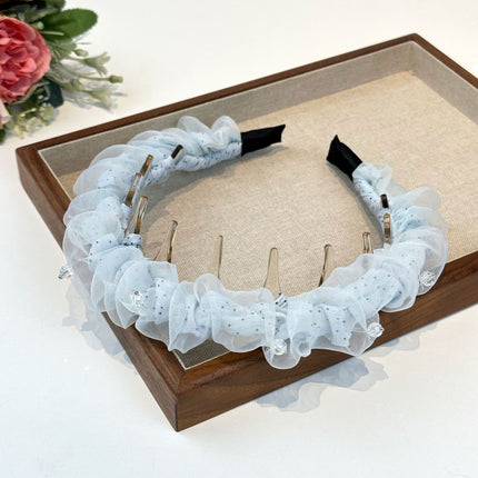 High Crown Toothed Headband for Women, 2024 New Versatile Elegant Simple Korean Hairpin Headband Accessory