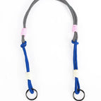 Braided shoulder strap-black gray