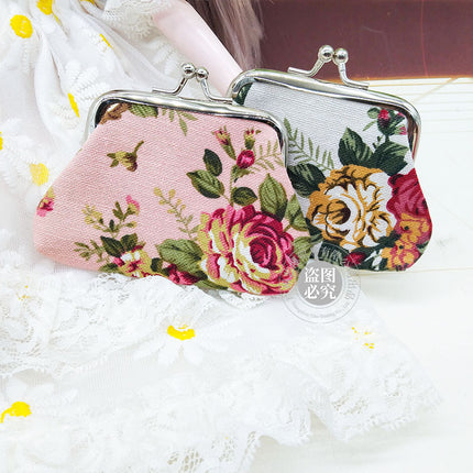 Handbags, Bags, Toys, Fashionable New Storage Cloth Bag Accessories, Kidsren's 9.5cm Pattern Coin Handbag