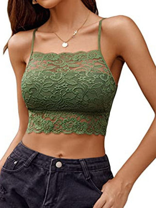 Amazon Cross-Border New Sexy Breast-Wrapped Lace Push-Up Suspender Bra