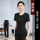 Black suit + pants / S