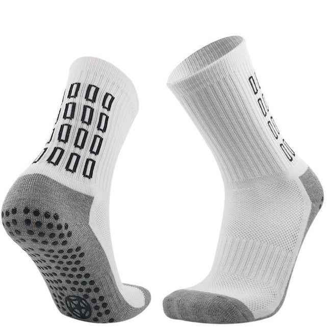 Cross-Border Adult Thickened Towel Casual Football Non-Slip Wear-Resistant Mid-Tube Sweat-Absorbent Breathable Sports Socks Wholesale Socks