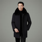 Brown [fox fur collar] / 170/M