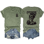 Olive green front chest (black color picture) / S