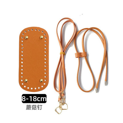 2025 Cross-border New Handmade Coin Purse Mobile Phone Bag Diy Accessories Leather Bottom Shoulder Strap suit Making Materials