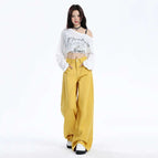 Yellow leaves (trousers) / XS