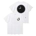 Smiley face short sleeve white / S