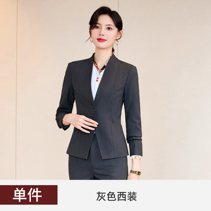 Medical Beauty Consultation Elegant Beautician Autumn and Winter 2025 New Slim Stewardess Uniform Front Desk Cashier Class Work Clothes
