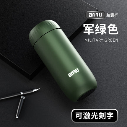 Carefully Selected Tea and Water Separation Smart Thermos Cup for Male Students 316 Stainless Steel Water Cup for Female High-End Tea Cup Wholesale