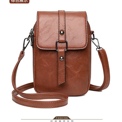 Wholesale Cross-Border Small Bags for Women 2025 New Trendy Fashion Versatile Shoulder Crossbody Bag Mini Phone Bag
