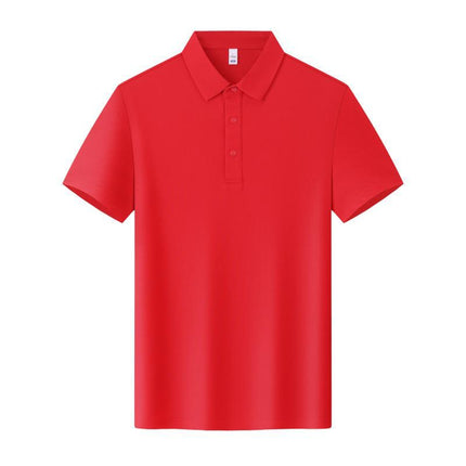 Summer Short-Sleeved Polo Shirt Work Clothes Custom T-Shirt Printed Logo Company Corporate Group Clothing Embroider Classy Business t
