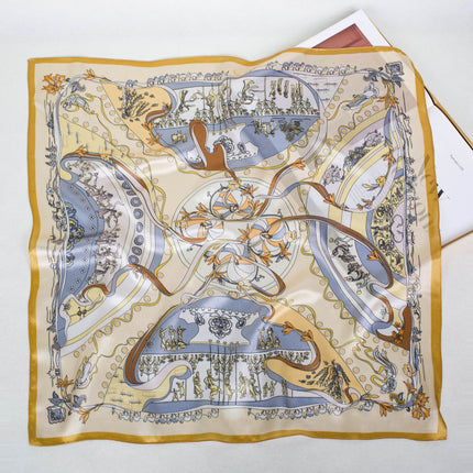 Collection of Silk Scarves Hangzhou Silk Mulberry Silk Fashion All-match Silk Crepe Satin High-end Gift for Mom