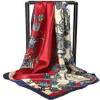 90 silk scarf-Figure 3# / 90*90cm