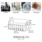 4393. diagonal basket with partition - 1 large size