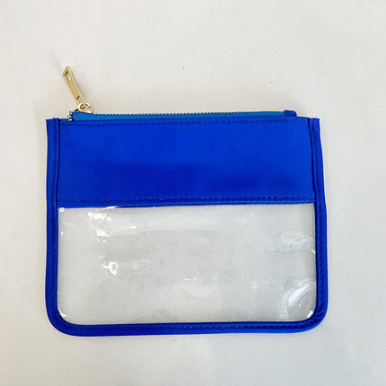 PVC Transparent Cosmetic Bag Beach Waterproof Mobile Phone Bag Large Capacity Cosmetic Bag Multifunctional Household Snack Storage Bag