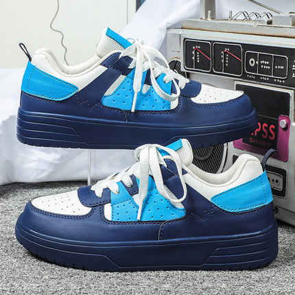 Korean-style Trendy Thick-soled Skate Shoes for Couple Casual sneaker Fashion All-match Outdoor Fashionable Soft-soled Comfortable School Shoes