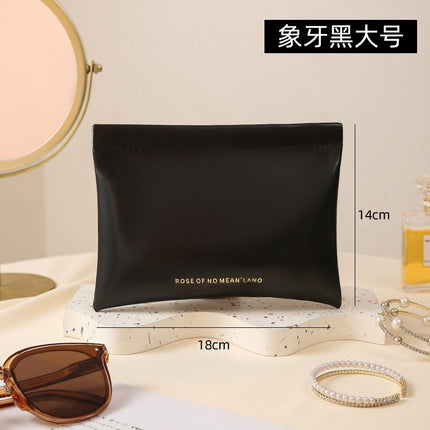 Shrapnel cosmetic bag women's storage bag high-looking waterproof jewelry storage bag multi-functional data cable wash bag