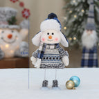 Yh239908A blue plaid iron leg doll