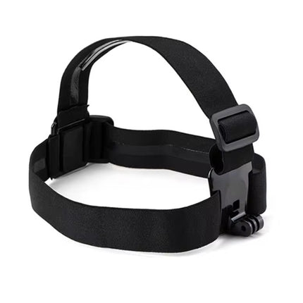 Head-mounted mobile phone fixed bracket riding first-person perspective shooting bracket sports camera motorcycle riding chest strap