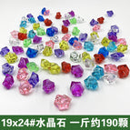 Large crystal stones ( 0.5kg about 190 pieces)