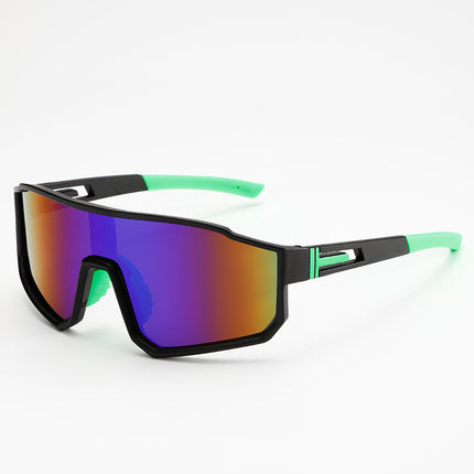 New Large-Frame Cycling Glasses, Outdoor Sports, Colorful Windproof Sunglasses, Mountaineering Goggles, Ski Goggles, Sunglasses