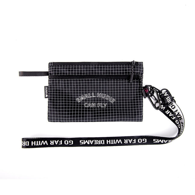 2025 New Hanging Neck Hands Pocket RFID Anti-theft ID Bag Multifunctional Storage Bag Mobile Phone Bag Coin Purse Going Abroad