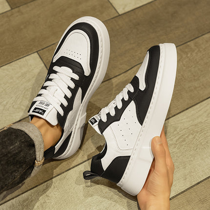2024 New Microfiber leather breathable cold-Stick Sports Board shoes fashionable all-Match platform casual high quality men's shoes